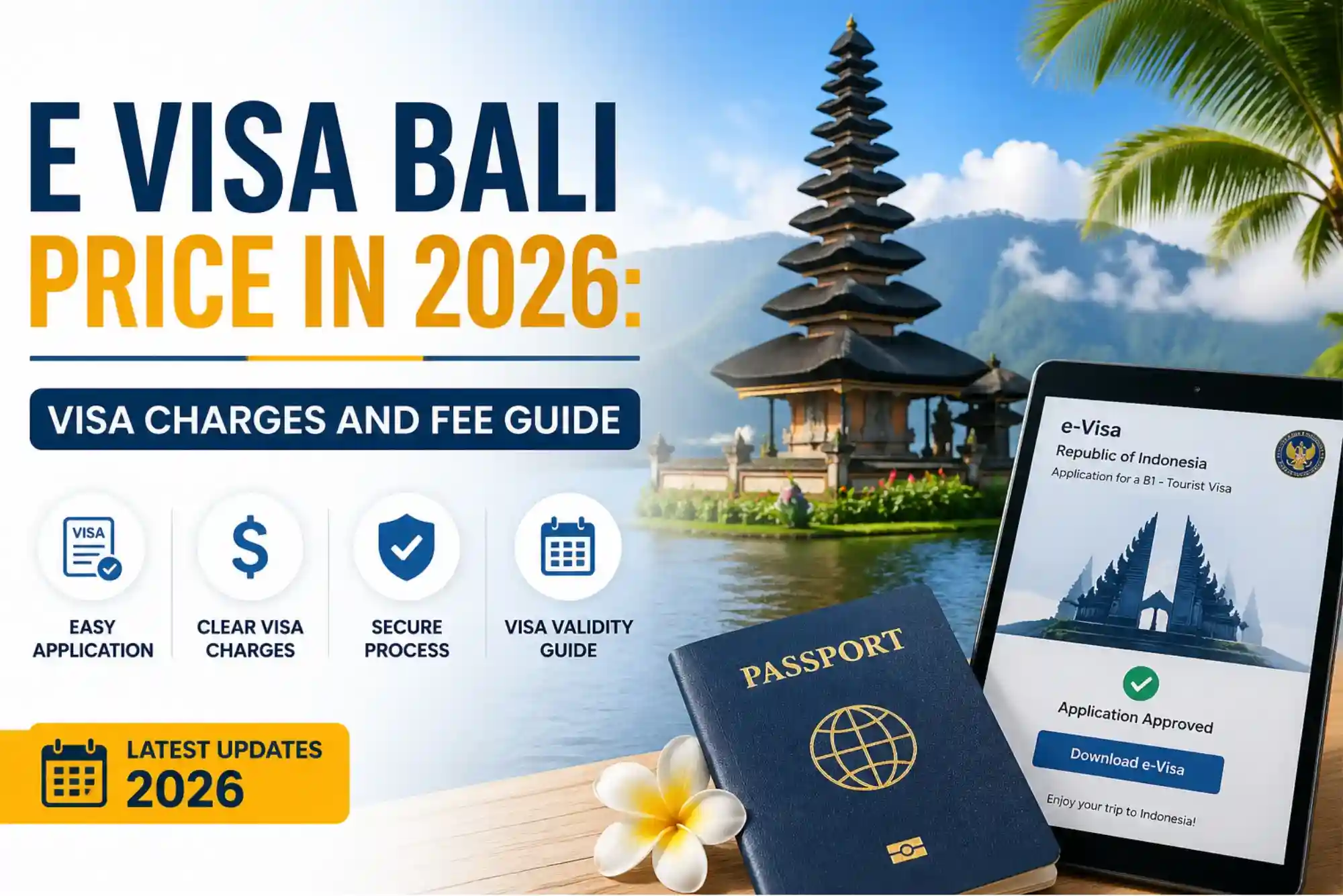 E Visa Bali Price in 2026 Visa Charges and Fee Guide