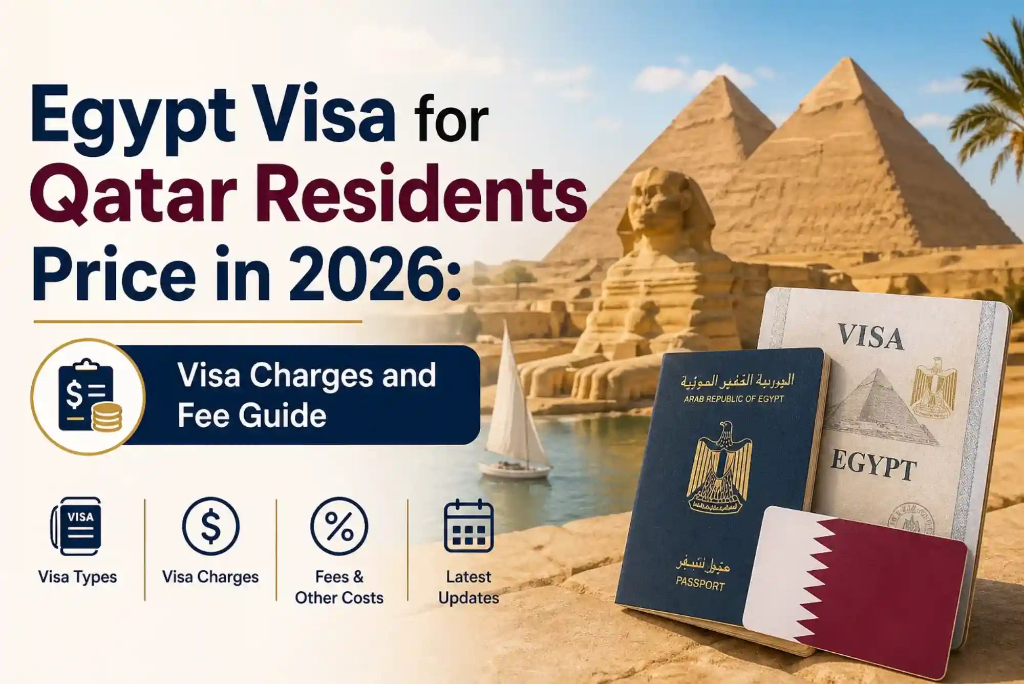 Egypt Visa for Qatar Residents Price in 2026 Visa Charges and Fee Guide
